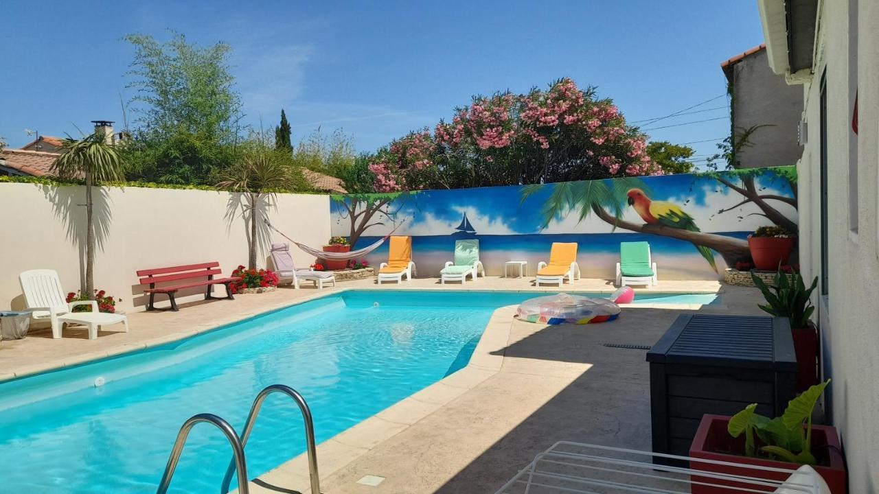 Chambre Chez Corinne Et Bernard Cazouls-lès-Béziers Exterior foto
